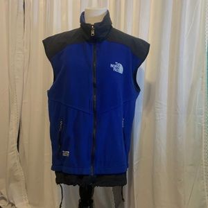 North Face fleece vest large